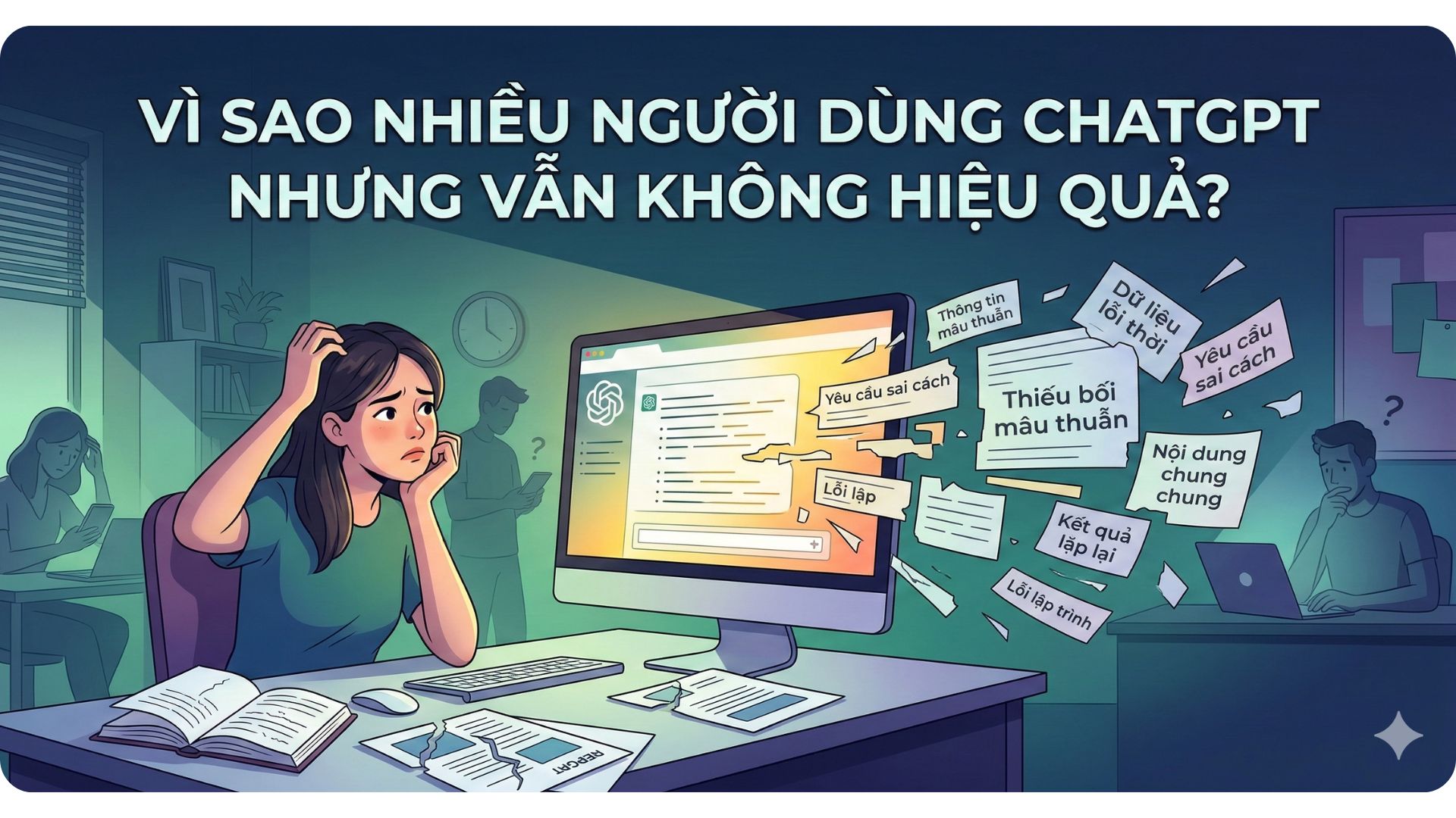 Vì Sao Nhiều Người Dùng ChatGPT Nhưng Vẫn Không Hiệu Quả?